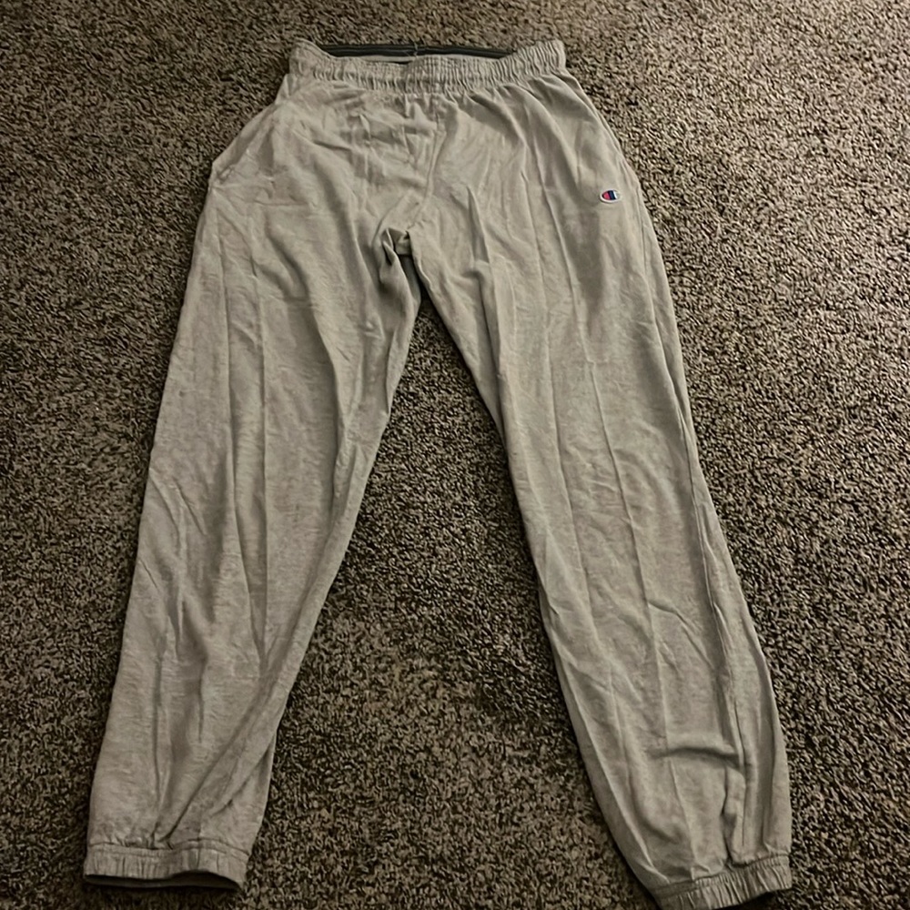 Grey sweatpants